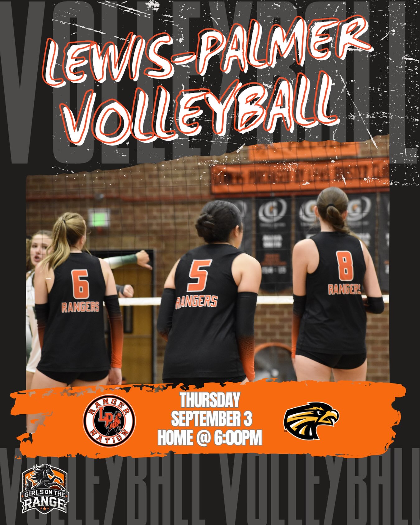Ranger Volleyball takes on Thompson Valley tonight at Home. Game time is at 6:00 pm.
@lphs_rangers @lphs__barstoolsports